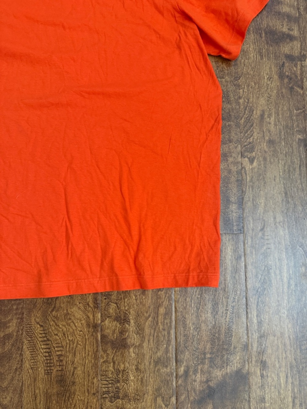 Nike Men's Bright Orange Graphic Swoosh Tee Size XXL - Picture 14 of 15